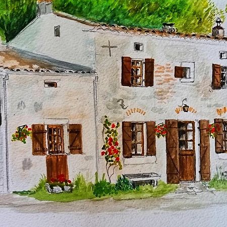Bed and Breakfast L'Ancienne Forge De Crégols Exterior foto